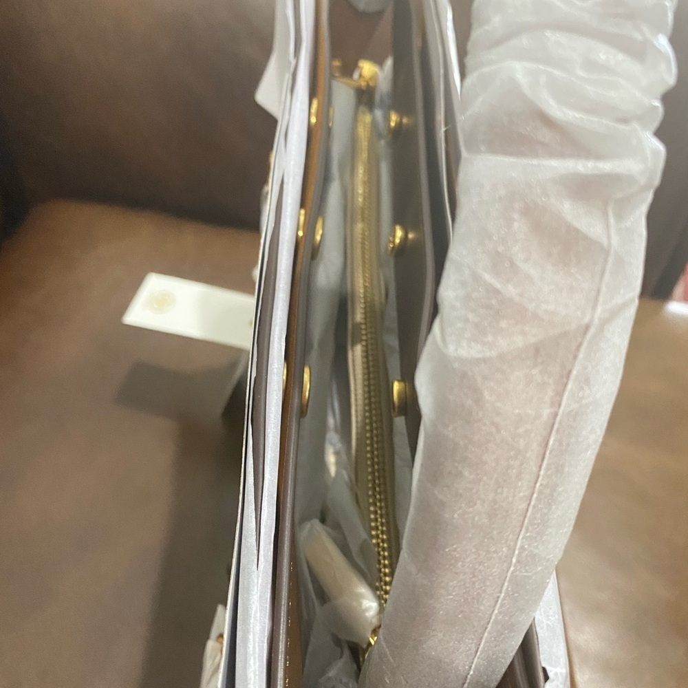 TORY BURCH• Lee Radziwill Double Exotic Bag - Picture 12 of 13